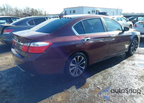 2015 Honda Accord Sport z USA, uszkodzony, nr VIN 1HGCR2F57FA004150